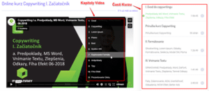 Kapitoly vo Videu a Obsah Kurzu