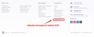 Dostupnosť Služieb VITA