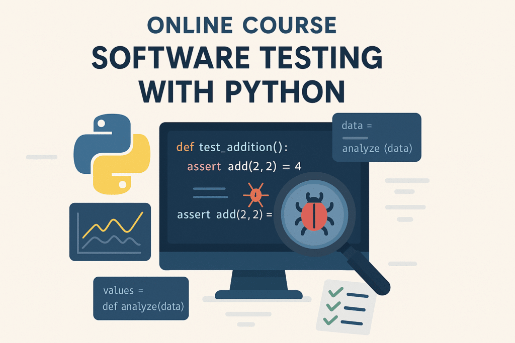 online kurz Testovanie Softvéru Python I. Začiatočník