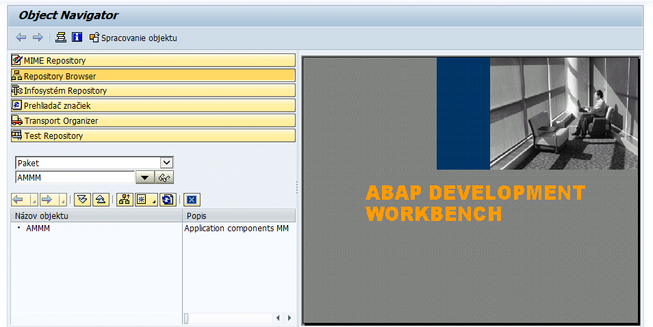 ABAP článok ABAP Development Workbench