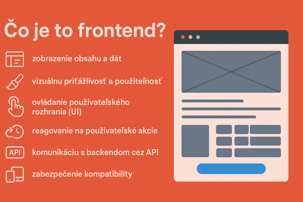 čo je to frontend na čo slúži