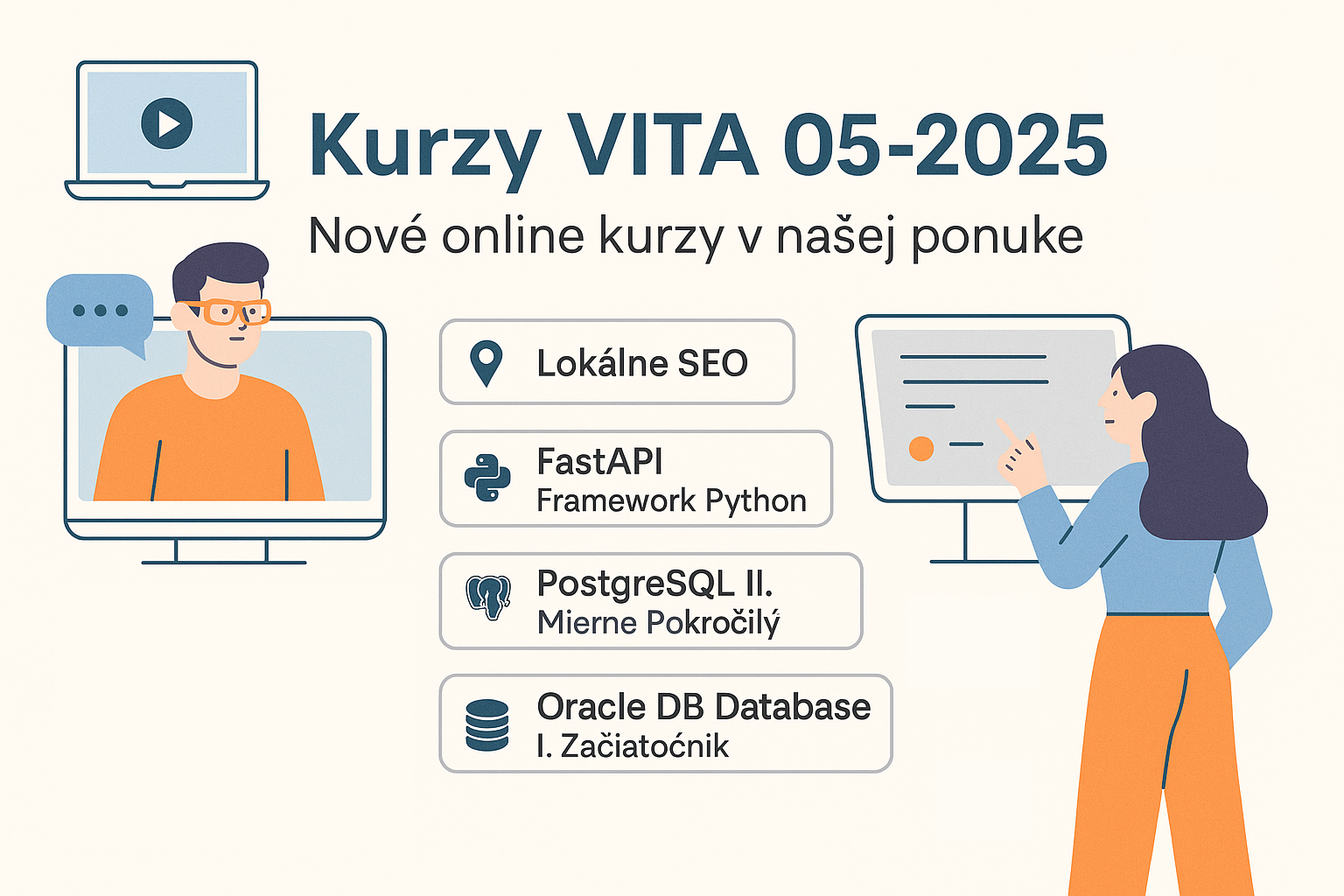 Nové Online Kurzy VITA v našej ponuke 05-2025