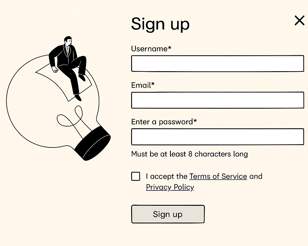 príklad ui ux wireframy high fidelity vzor balsamiq