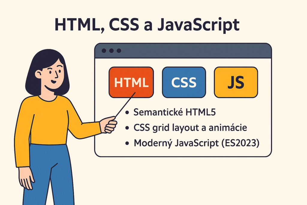 online kurzy html css javascript js
