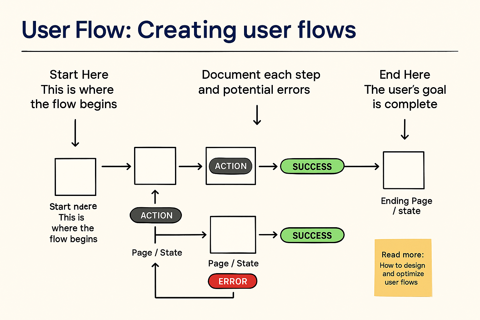 UX UI user flow používateľský tok user flow