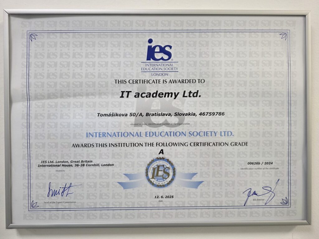 it academy vita ies rating a online kurzy
