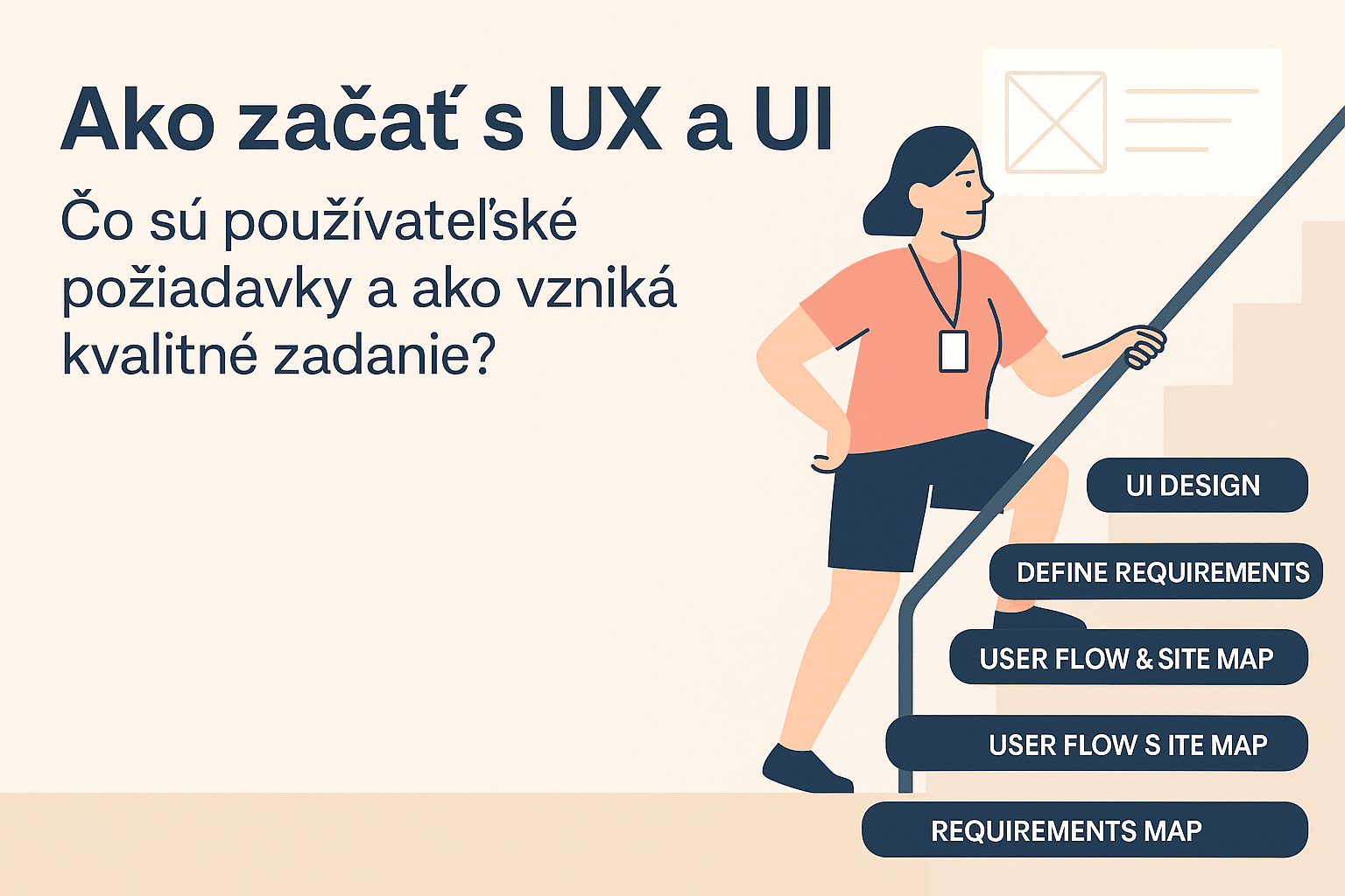 Návod: Ako začať s UX a UI (4. časť): Čo sú používateľské požiadavky (user requirements) a ako vzniká kvalitné zadanie?