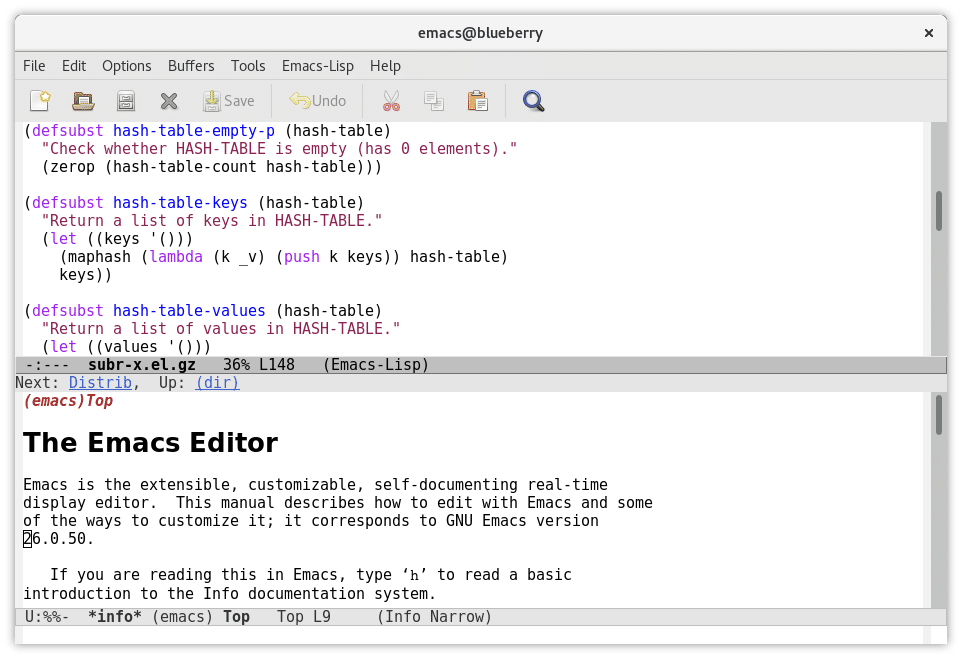 editor emacs