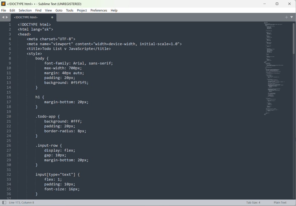 editor sublime