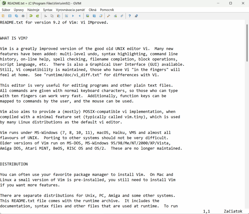 editor vi vim